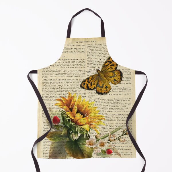 Item preview, Botanical print - Sunflower and butterfly designed and sold by Red Witch Art.