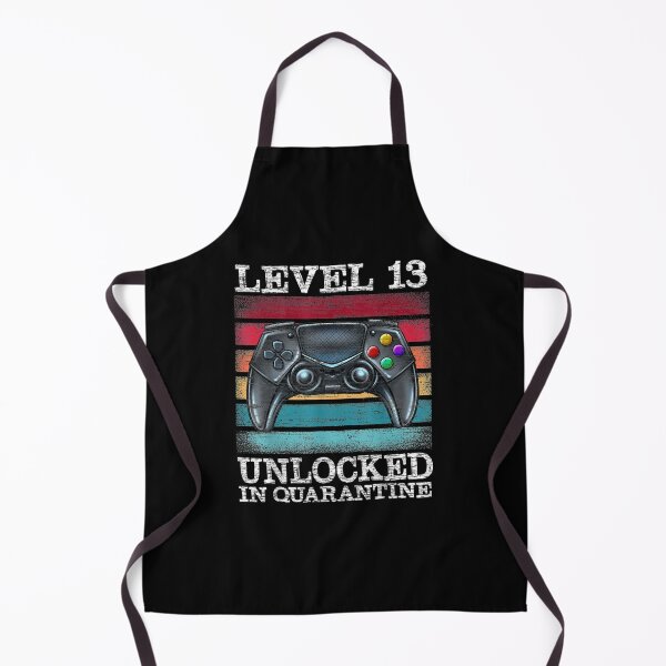 Item preview, Level 13 Unlocked in Quarantine Gamer Birthday Teenager  designed and sold by marthamartin225.