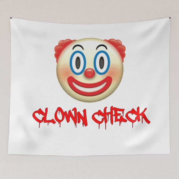 Item preview, Clown Check With Text designed and sold by Melly-Jellyarts.