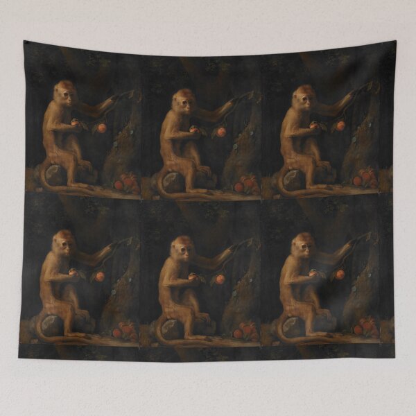 Item preview, A Monkey by George Stubbs designed and sold by Amanda1775.