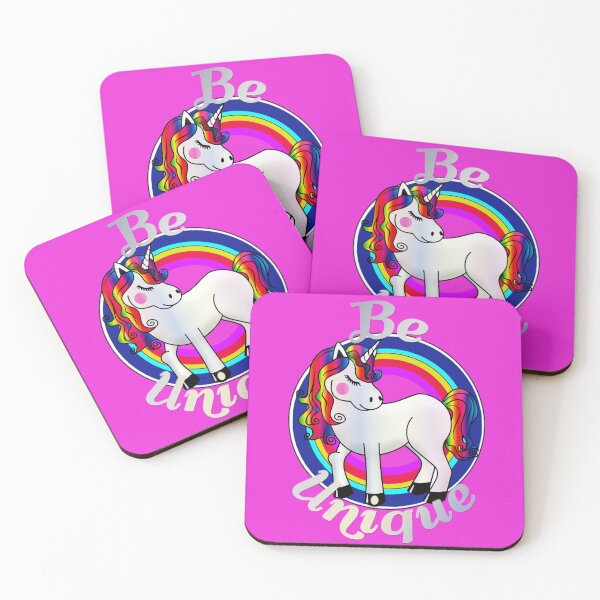 Item preview, Be Unique Unicorn designed and sold by Blu Happiness.