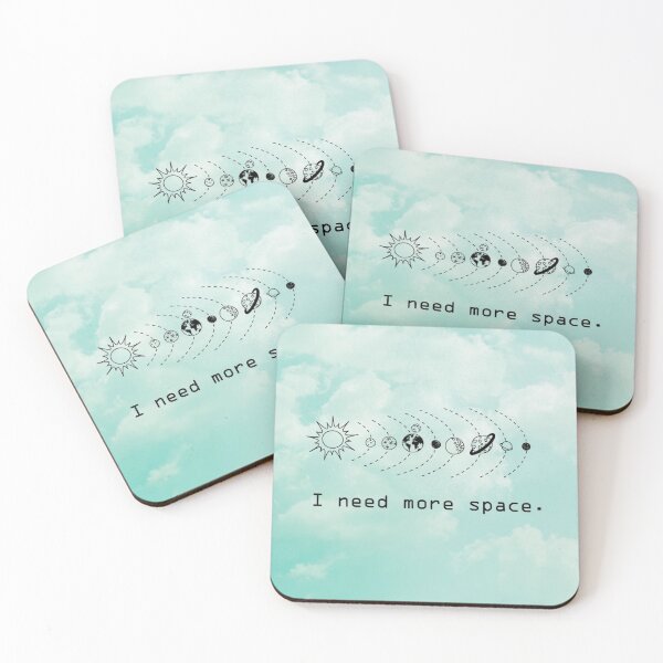 Item preview, blue spacel pastel pattern designed and sold by Memituss.