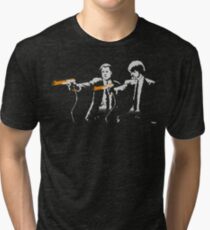 Pixel Fiction Tri-blend T-Shirt