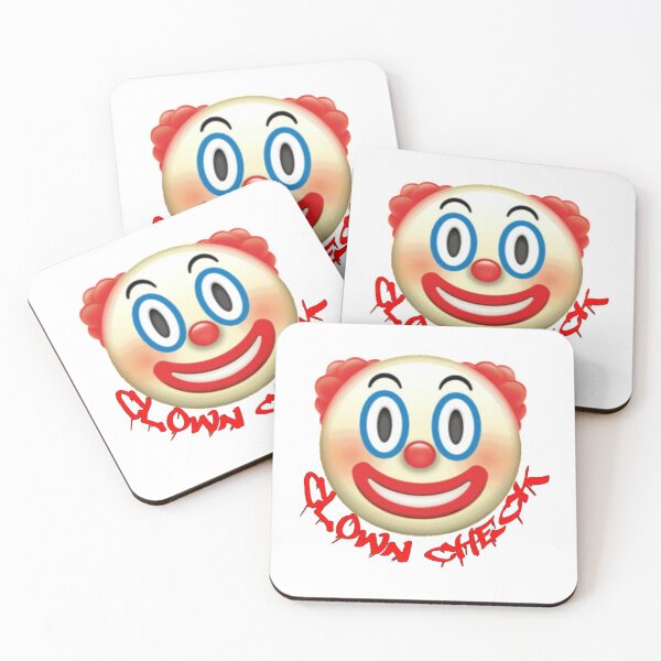 Item preview, Clown Check With Curved Text designed and sold by Melly-Jellyarts.