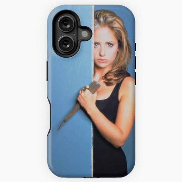 Aperçu de l'œuvre Buffy Stake Coque iPhone créée et vendue par badermunayes.