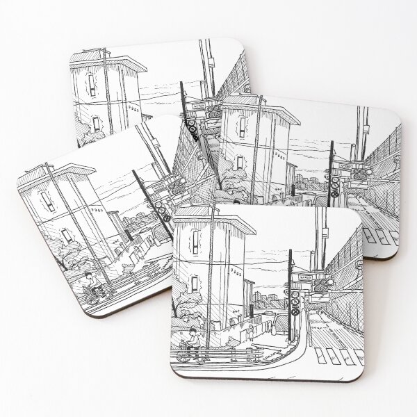 Item preview, Biking Home Graphic [Postcards from Tokyo] designed and sold by Mattie Balagat.