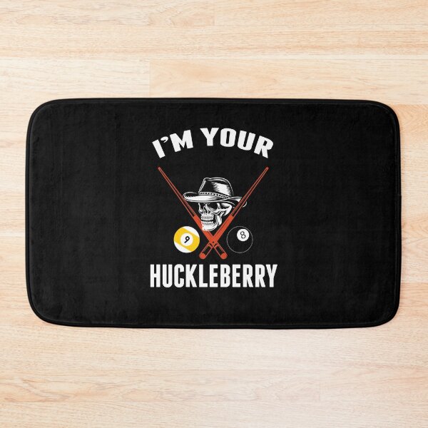 Item preview,  I'M Your Huckleberry Funny Cool Billiards Pool Players Cue Sports  designed and sold by sols.
