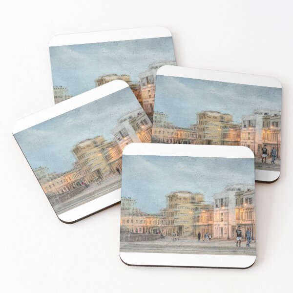 Item preview, Malecon night abstract2 designed and sold by Vicki Moritz.