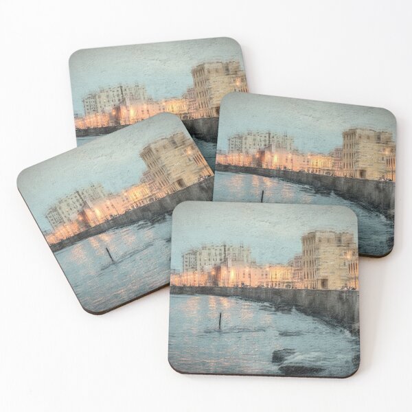 Item preview, Malecon night abstract3 designed and sold by Vicki Moritz.