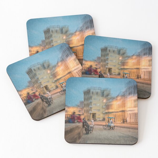 Item preview, Malecon night abstract4 designed and sold by Vicki Moritz.