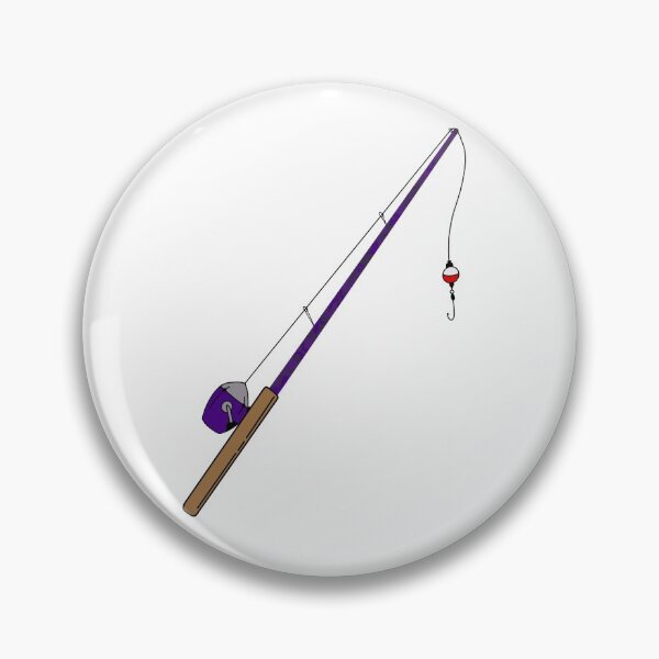 Item preview, Purple Fishing Pole designed and sold by Nyaleyscrafts.