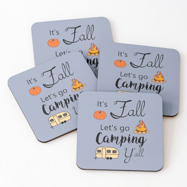 Item preview, It's Fall Let's go Camping Y'all designed and sold by Penny-Fresh.