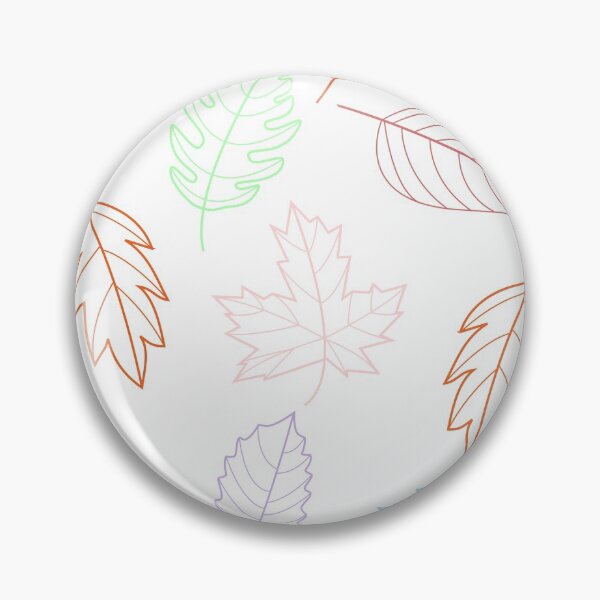 Item preview, Leaves Pattern - Bold Outlines designed and sold by A2Gretchen.