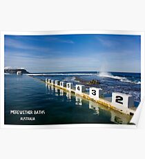 Merewether Baths - Beachcomber Series Poster