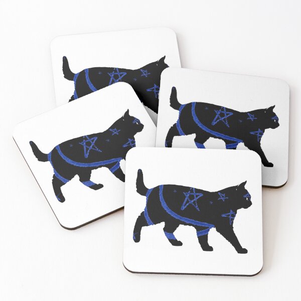 Item preview, Moonlight the Cat | Blue designed and sold by Jeffrey Gonzalez.