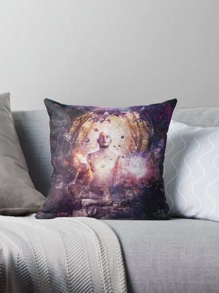 Connected To Source Throw Pillow