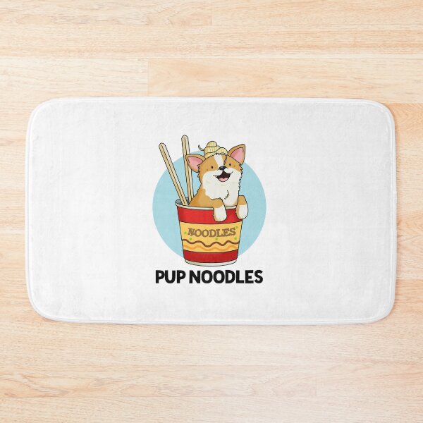 Item preview, Pup Noodles Funny Cup Noodles Puns  designed and sold by punnybone.