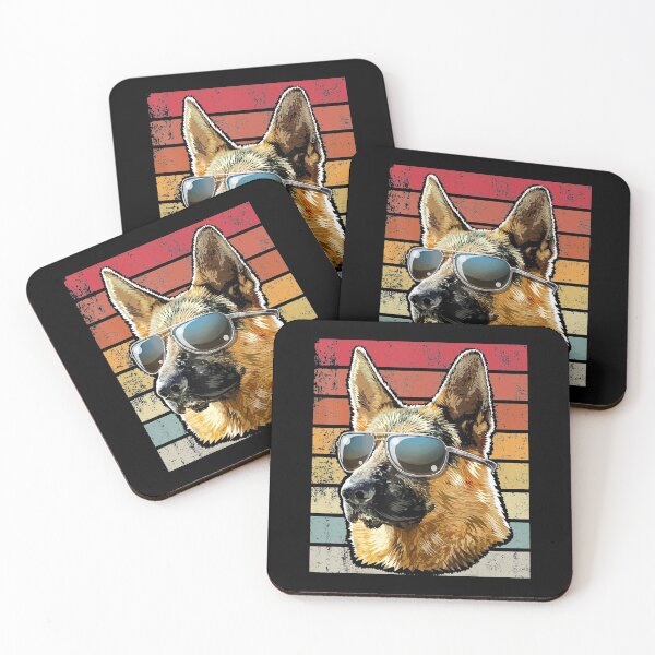 Item preview, Retro Vintage German Shepherd Dog Mom Dad Pet Lover designed and sold by MagicJohnson22.