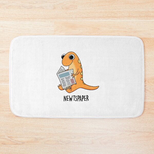 Item preview, Newtspaper Newspaper Funny Newt Puns  designed and sold by punnybone.
