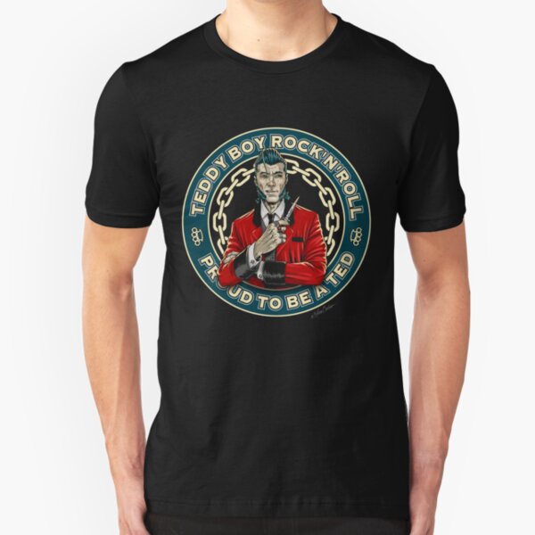 Teddy Boy Rock'n'roll Camiseta ajustada