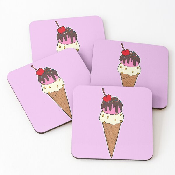 Item preview, Double scoop icecream designed and sold by Chameleontoes.