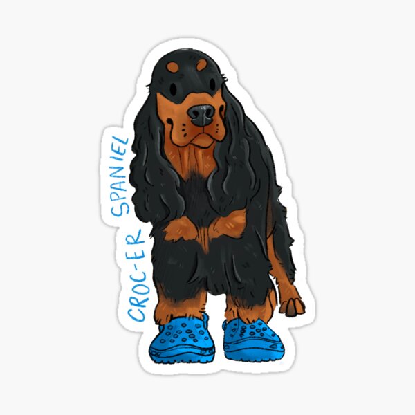 cat & dog crocs meme Sticker for Sale by Carina Jade