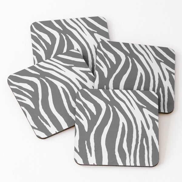 Item preview, Chic Grey Zebra Print designed and sold by LuvlyPesto.