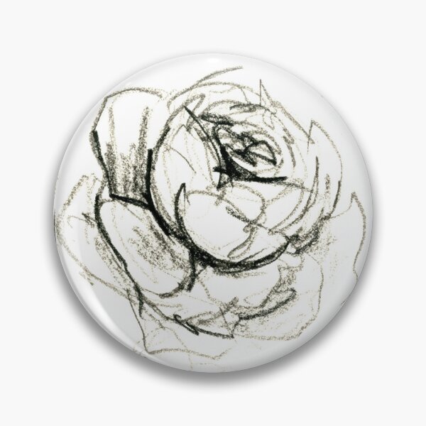Item preview, sketchy floral designed and sold by Lara Wolf.