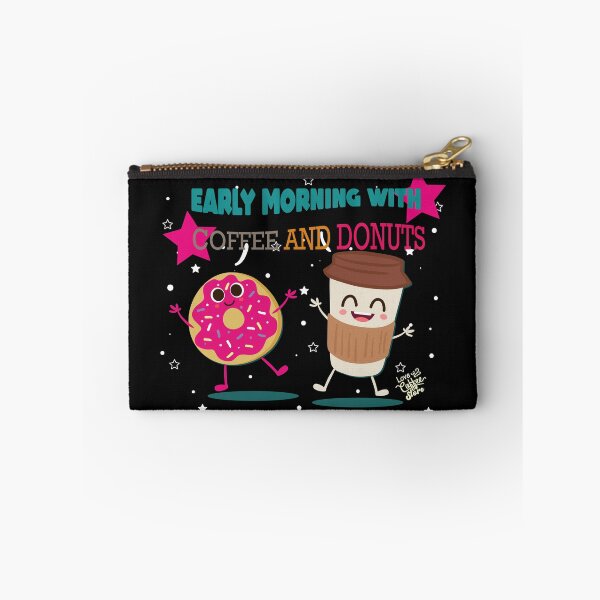 Item preview, Early morning with, coffee and donuts designed and sold by fanslovers.