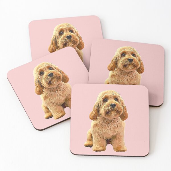 Item preview, Cavapoo Doodle Cavoodle Cockapoo Goldendoodle Labradoodle Puppy Dog designed and sold by ElegantCat.