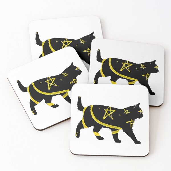 Item preview, Moonlight the Cat | Yellow designed and sold by Jeffrey Gonzalez.