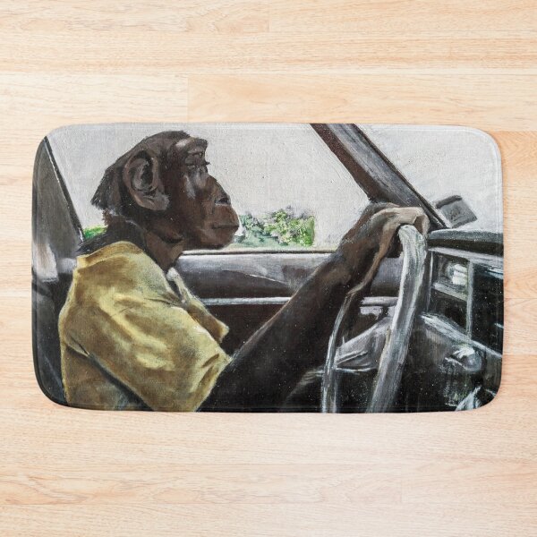 Item preview, Monkey Driving Car | A Chill Chimpanzee Driving a Car  designed and sold by Jacob la Cour.