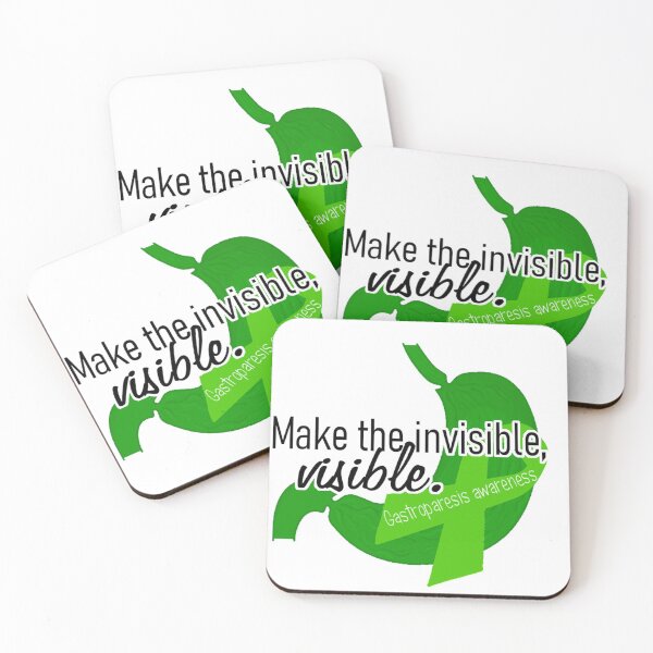 Item preview, Make the invisible, visible - Gastroparesis Awareness designed and sold by Kimberly Czotter.