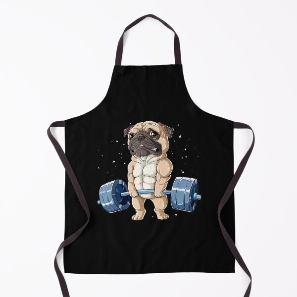 Item preview, Pug Weightlifting Funny Deadlift Fitness Gym Workout Dog Pet Lover designed and sold by ManishDayal.
