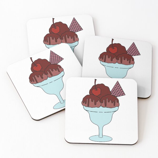 Item preview, Chocolate Icecream sundae designed and sold by Chameleontoes.