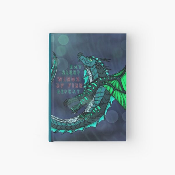 Eat Sleep Wings of Fire Repeat Dragon Hardcover Journal