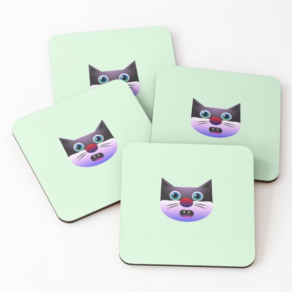 Item preview, Surprised Cat Face designed and sold by RingabloomArt.
