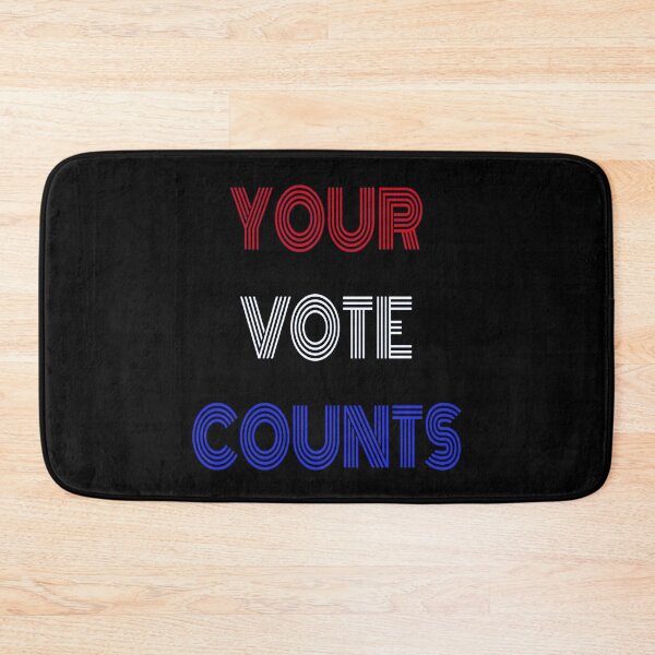 Item preview, Your Vote Counts - Red, White and Blue  designed and sold by ArtByLM.