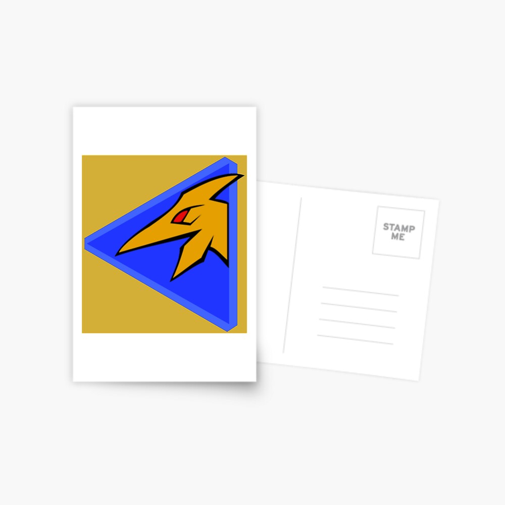 Kyoryu Gold Ptera Postcard By Nerdiousbrands Redbubble