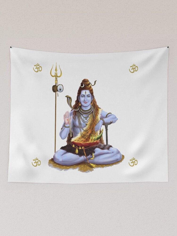 Shiva Tapestry Wall Hanging | 4 Colors Shiva Tapestry Wall Hanging | 4 Colors