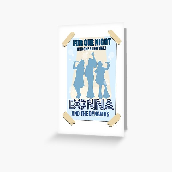 Item preview, Donna and the Dynamos - For One Night Only designed and sold by Gill98.