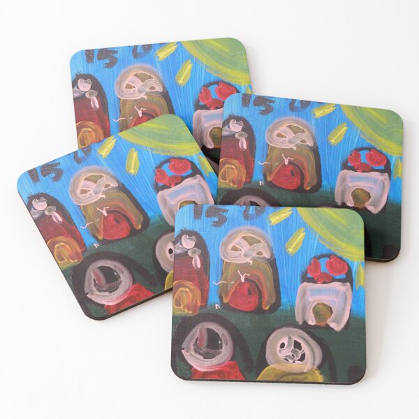 Item preview, Robyn and Grace in Mushroom Town designed and sold by Anne van Alkemade.