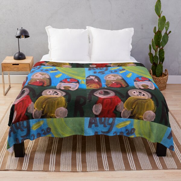 Item preview, Robyn and Grace in Mushroom Town designed and sold by Anne van Alkemade.