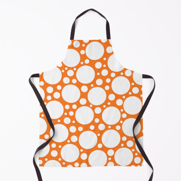 Item preview, Polka Dots in Orange & White designed and sold by Whoopsidoodle.