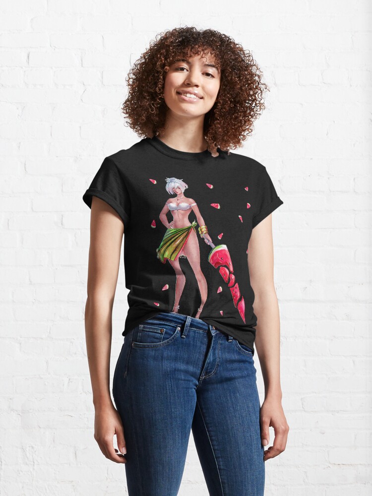 Vista alternativa de Camiseta clásica Guerrera Frutal