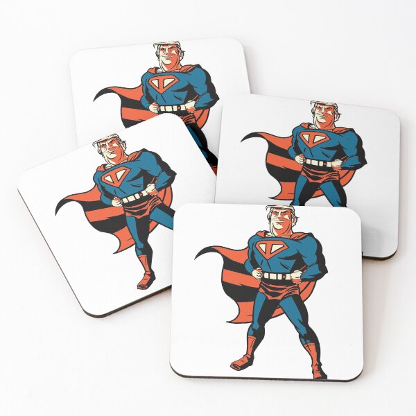 Item preview, Trump Superhero, Officially Licensed And Copyrighted Super Trump, POTUS, President Of The United Sates, American Flag, USA Flag, Donald Trump, Trump 2020 designed and sold by LoveGiftHub.