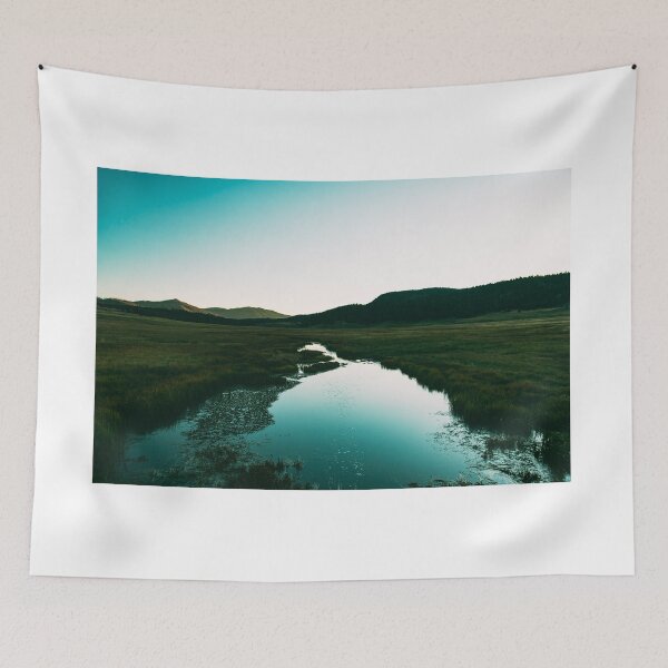 Item preview, New Mexico River Sunset IV designed and sold by Enrique Andre.
