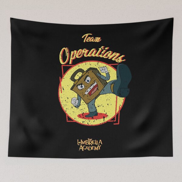 Item preview, UMBRELLA ACADEMY 2 : TEAM OPERATIONS (GRUNGE STYLE) designed and sold by FunGangStore.