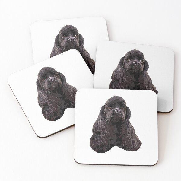 Item preview, American Cocker Spaniel Black designed and sold by ElegantCat.