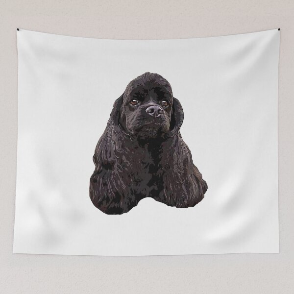 Item preview, American Cocker Spaniel Black designed and sold by ElegantCat.